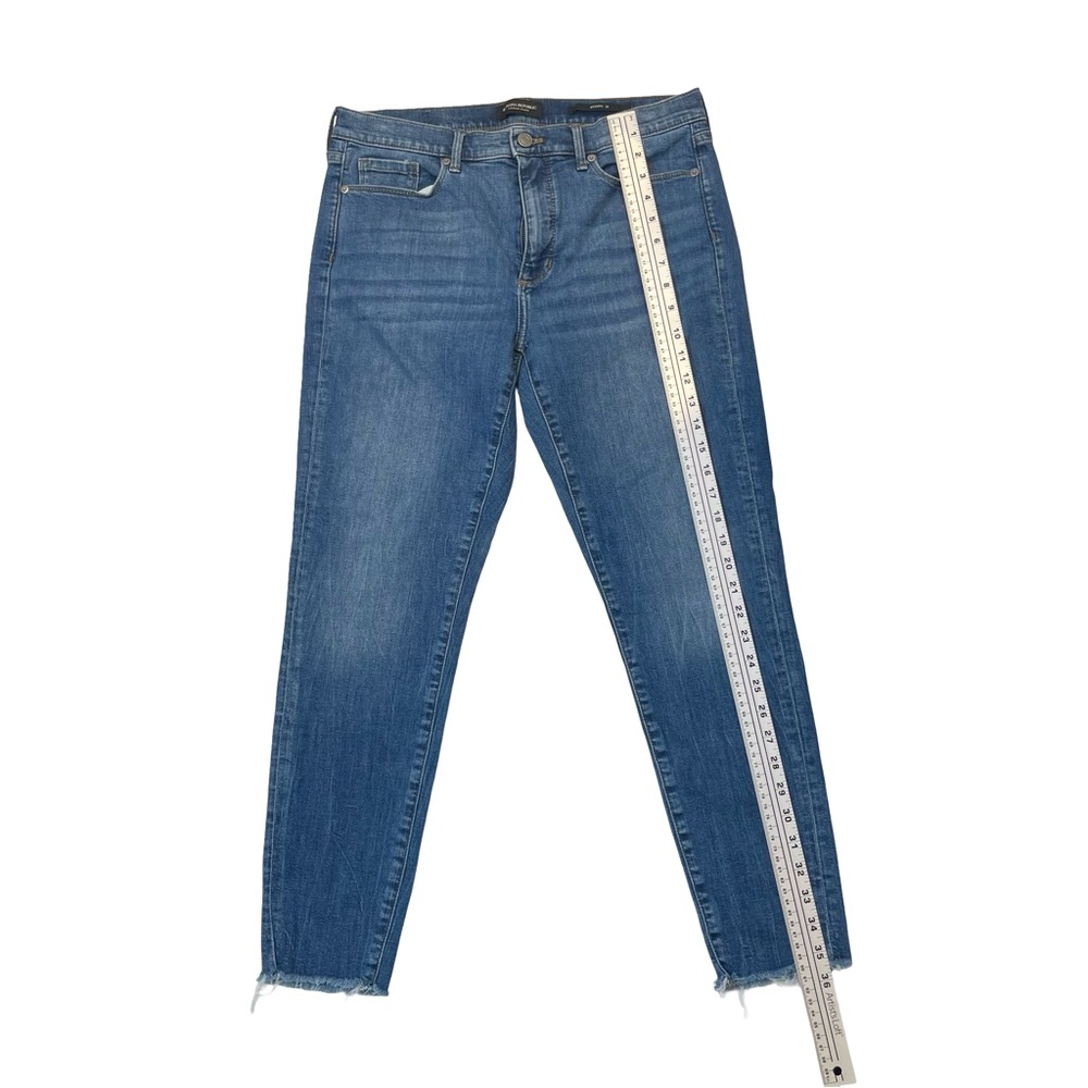 Banana Republic Women’s Jeans Skinny Mid-Wash Ankle Jeans Premium Denim Size 31 - Picture 5 of 8